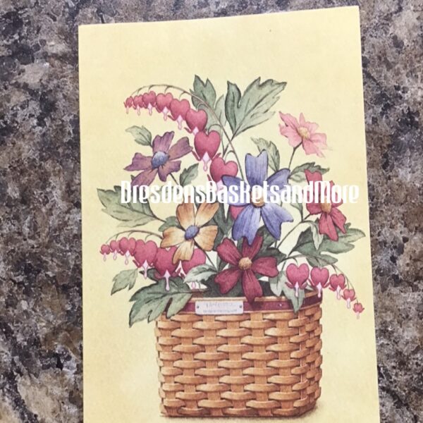 Longaberger Sweet Heart Notepads and Envelopes