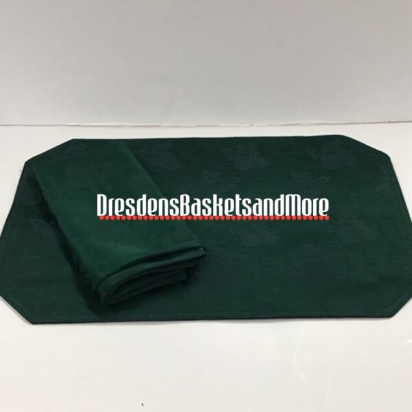 Placemat & Napkin Longaberger Set Gilded Pear