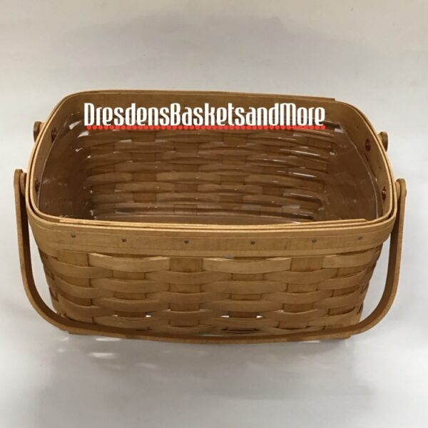 Longaberger 2006 Lunch Box Basket w/ Protector