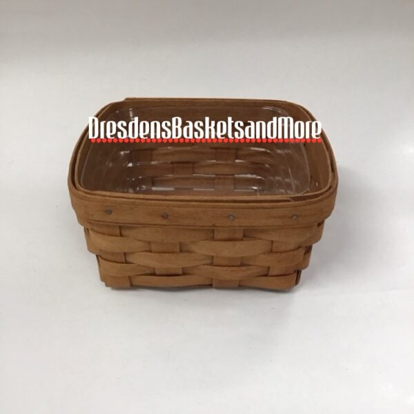 Longaberger 1991 Medium Berry Basket w/ Protector