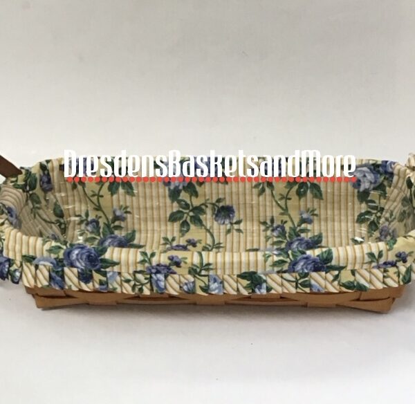 Longaberger 1996 Small Flower Pot Basket Combo