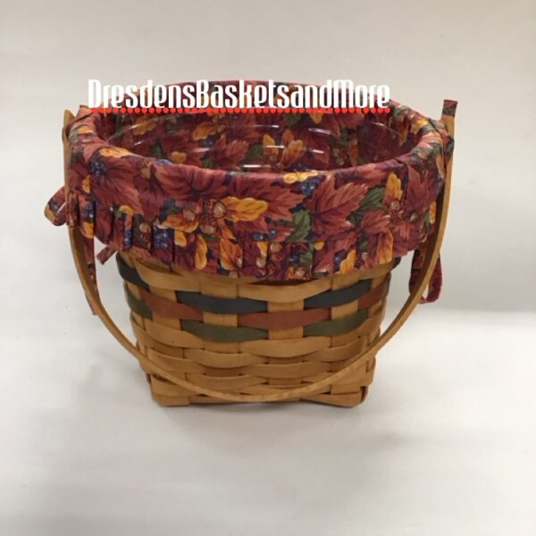 Longaberger 1996 Shades of Autumn Maple Leaf Combo