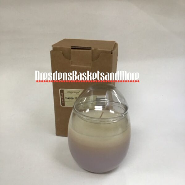 Longaberger Easter Egg Candle NIB