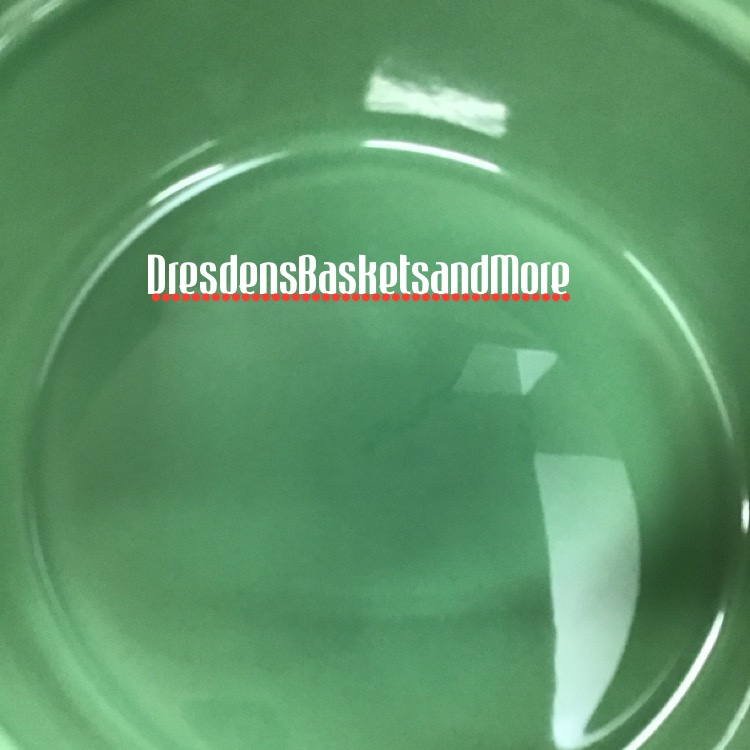 Longaberger Green Mulligan Small Dog Bowl*