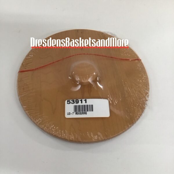 Longaberger Woodcrafts 7” Measuring Lid NIP