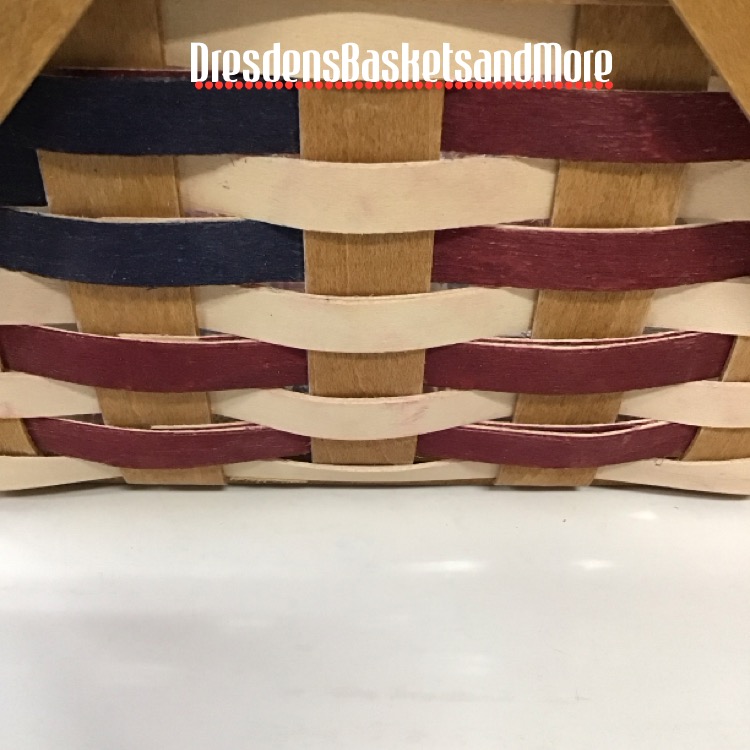 Little Market Longaberger Flag Basket Combo*