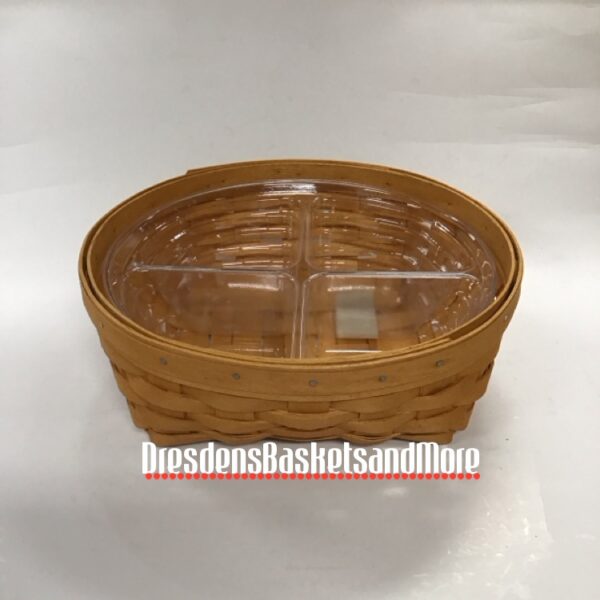 Longaberger 2001 Medium Catch All w/ Divided Protector