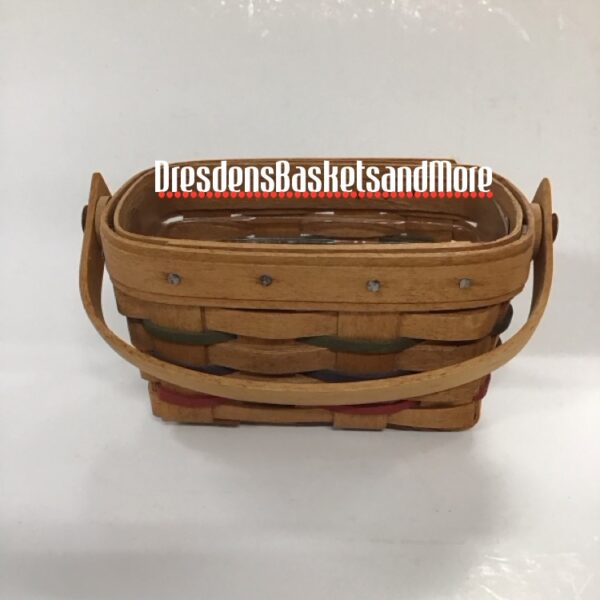 Longaberger 1992 Award Basket w/ Protector