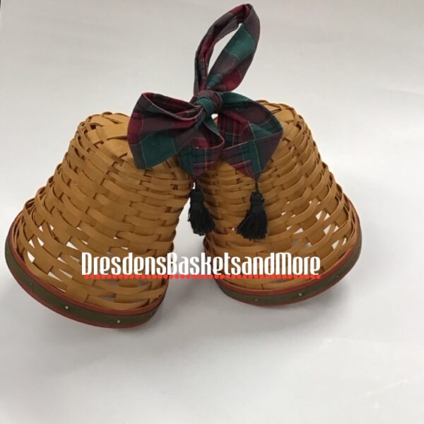 Longaberger 2000 Noel Bell Baskets (Set of 2)
