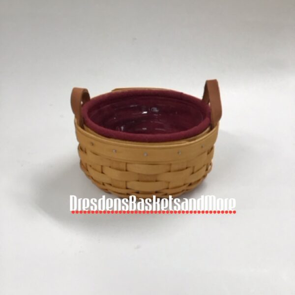 Longaberger 2002 Classic Saffron Basket Combo