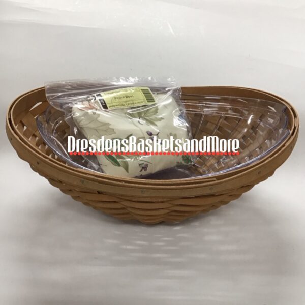 Longaberger 2009 Swoop Bowl Basket Combo