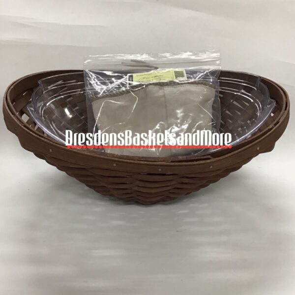 Longaberger 2009 Swoop Bowl Basket Combo