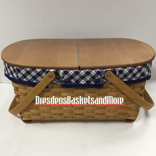 Longaberger 2004 Blue Ribbon Craft Keeper Combo w/ Lid*