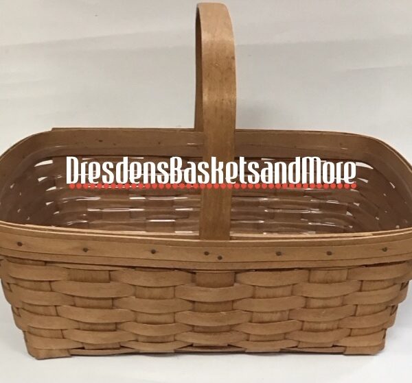 Longaberger 1991 Small Market Basket w/ Protector*