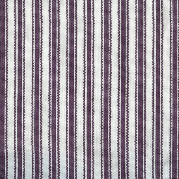 Gourmet Gathering Longaberger Purple Ticking Liner OTE