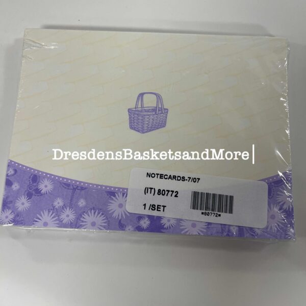 Longaberger Notecards with Envelopes