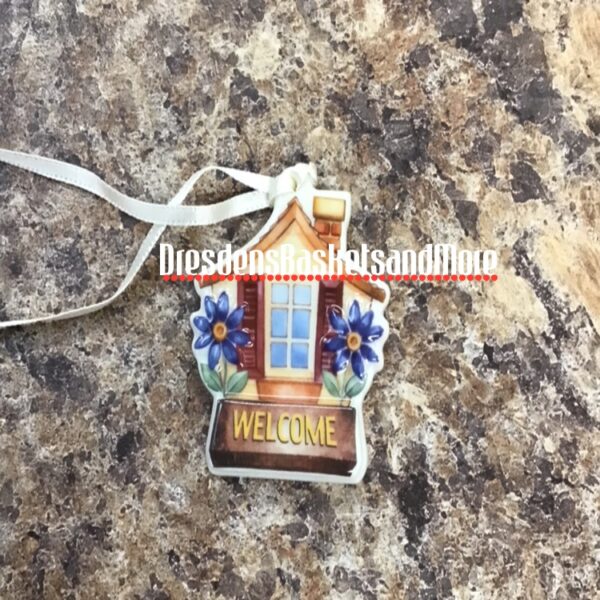 Longaberger Welcome Tie-On