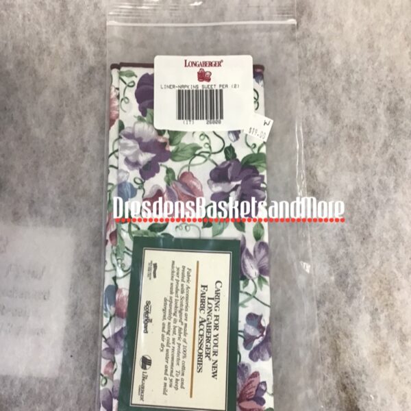 Napkin Longaberger Sweet Pea