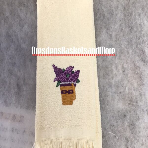 Fingertip Lilac Towel