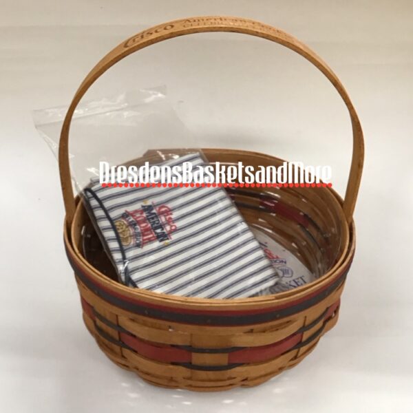 Longaberger 1992 Crisco American Cookie w/ Protector & Napkin Liner*