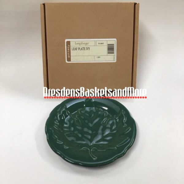 Longaberger Ivy Leaf Plate*