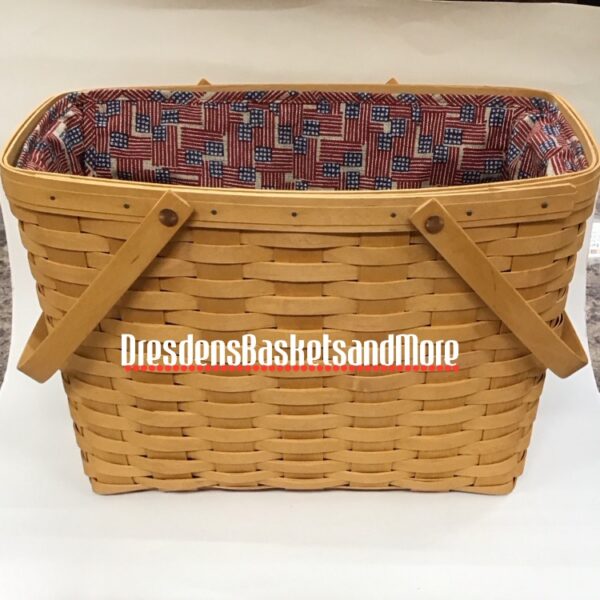 Longaberger 1998 Magazine Basket Combo