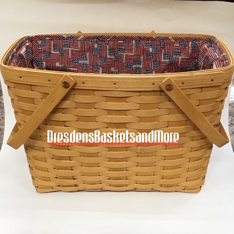 Longaberger 1998 Magazine Basket Combo