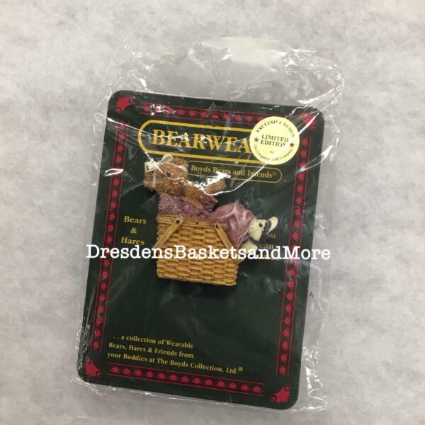 Boyds Bearwear Bears & Hares Limited Edition Longaberger Exclusive Design