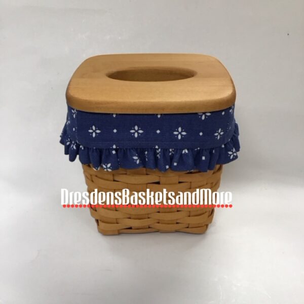 Longaberger 1996 Tall Tissue Basket Set