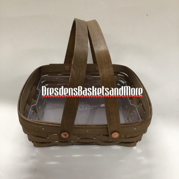 Longaberger 2016 Carry & Serve Square Basket w/ Protector*