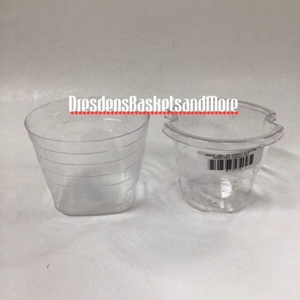 Longaberger 2 Piece Garden Vase Protector Set - 5" Measuring