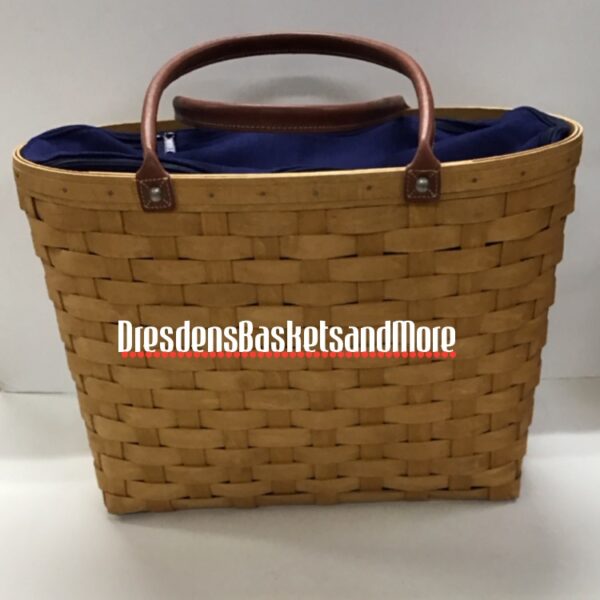 Longaberger 2003 Large Boardwalk Basket Combo