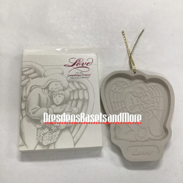 Longaberger "Love" Angel Series Cookie Mold