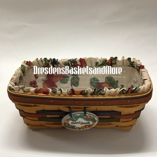 Longaberger 1998 Shades of Autumn Baker's Bounty Combo w/ Tie On