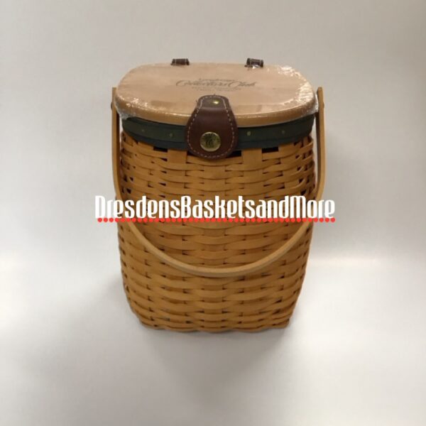 Longaberger 2001 5 Year Charter Member Basket Combo