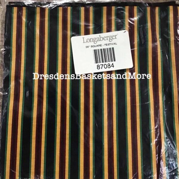 36" Square Longaberger Festival Fabric