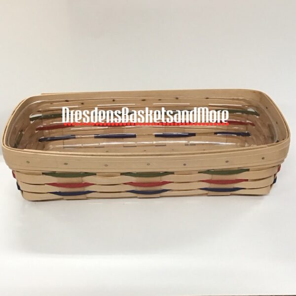Longaberger 1999 Natural/Woven Traditions Bread Basket w/ Protector*