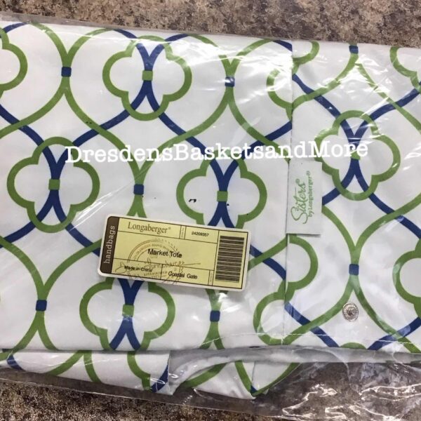 Market Tote Longaberger Coastal Gate