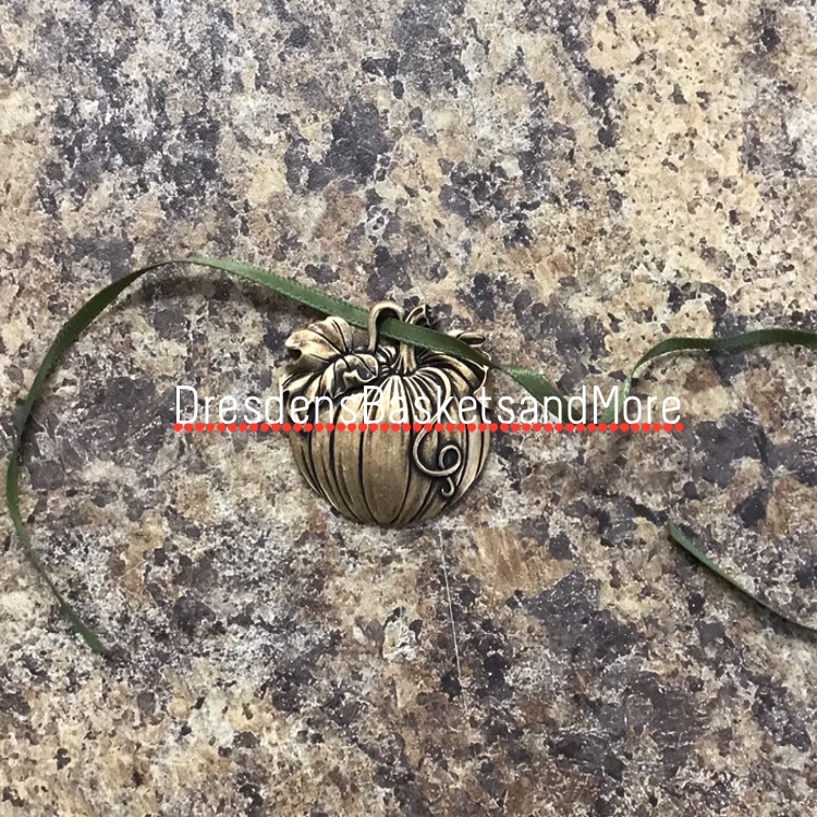 Longaberger Pumpkin Tie-On