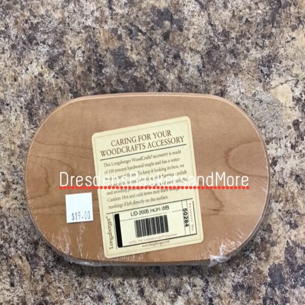 Longaberger Warm Brown 2005 Horizon of Hope Lid