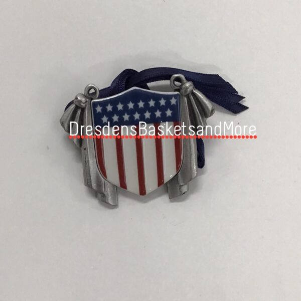 Longaberger Proudly American Tie-On