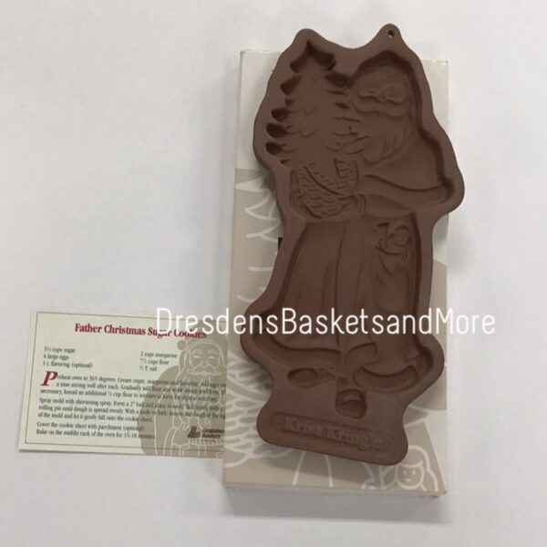 Longaberger Kriss Kringle Cookie Mold