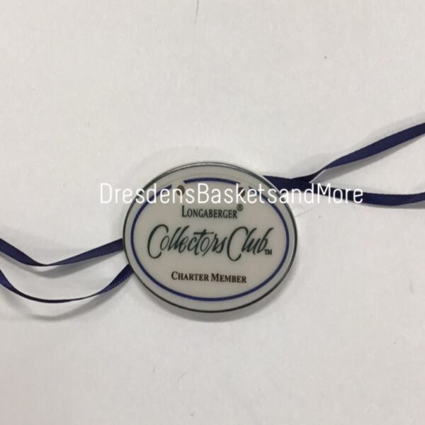 Longaberger Collectors Club Tie-On