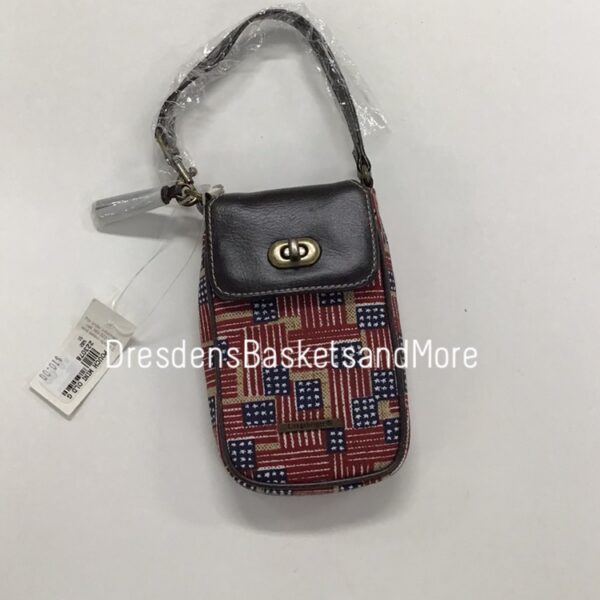 Longaberger Homestead Old Glory Pouch Mini