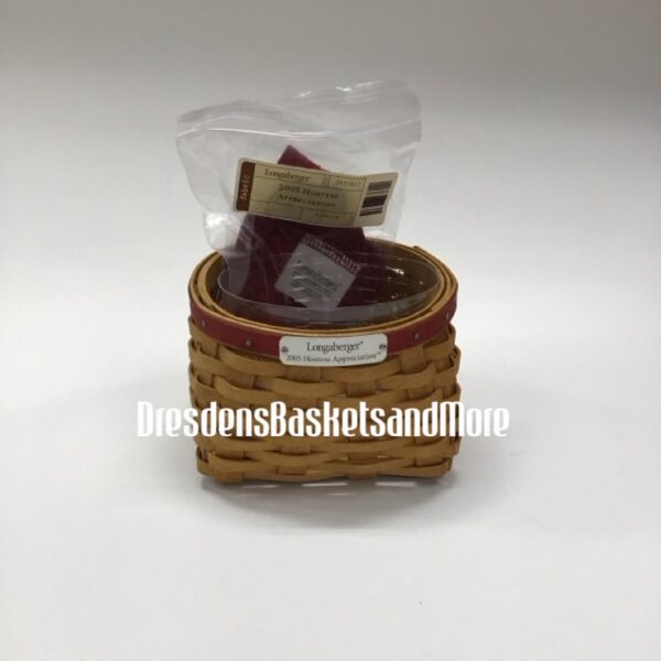 Longaberger 2005 Hostess Appreciation Basket Combo