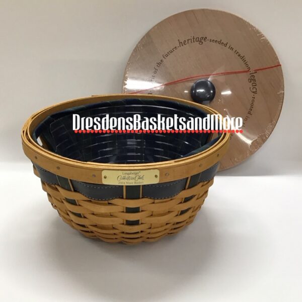 Longaberger 2004 Collectors Club Ware Basket Set