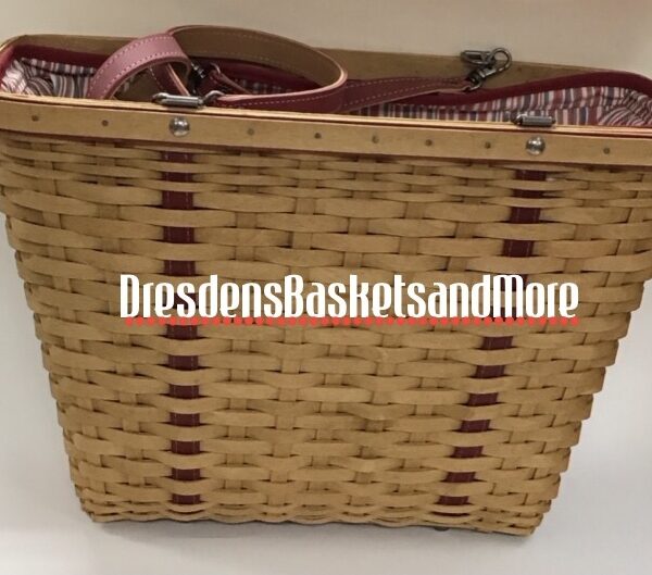 Longaberger 2004 Mother's Day Hostess Weekend Tote Basket Set