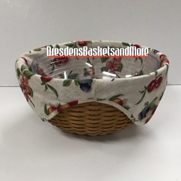 Longaberger 2003 13” Bowl Basket Combo