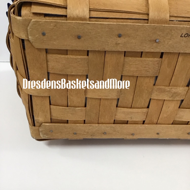 Longaberger 2002 Large Boardwalk Basket Combo*