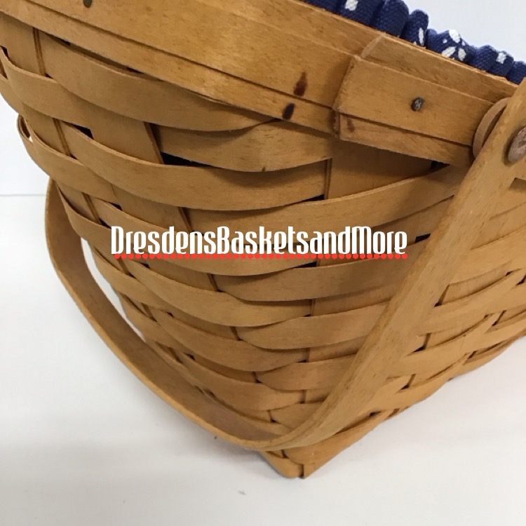 Longaberger 1996 Large Vegetable Basket Combo*